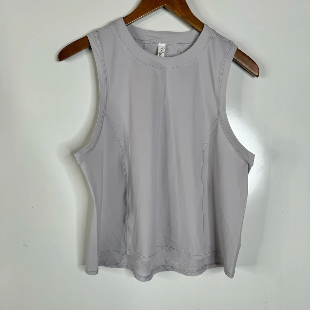 Lululemon Sheer Will Tank‎ Top Pulse Size 12